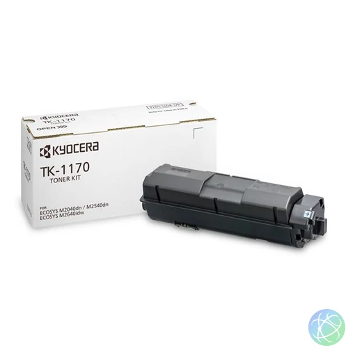 TK1170 Lézertoner M2040DN, 2540DN, 2640IDW nyomtatókhoz, KYOCERA, fekete, 7,2k