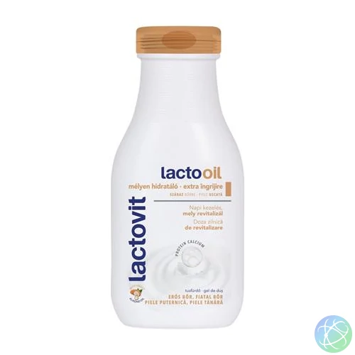 Tusfürdő, 300 ml, LACTOVIT "Lactooil", száraz bőrre
