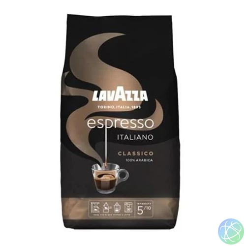 Kávé, pörkölt, szemes, 1000 g, LAVAZZA "Espresso Italiano Classico"