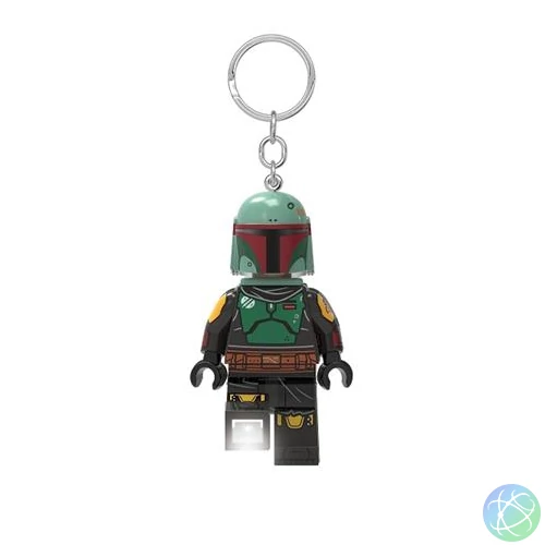 Kulcstartó, LED világítással, LEGO "Star Wars Boba Fett"