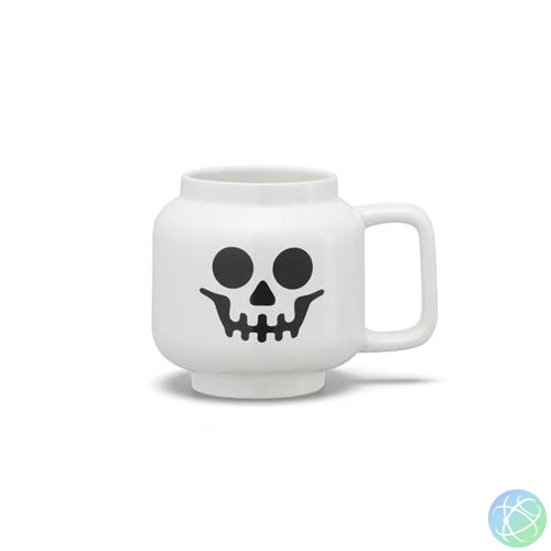 Bögre, kerámia, 255 ml, LEGO, Skeleton