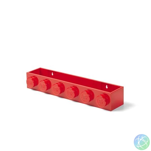Fali polc, LEGO "Brick 6", piros