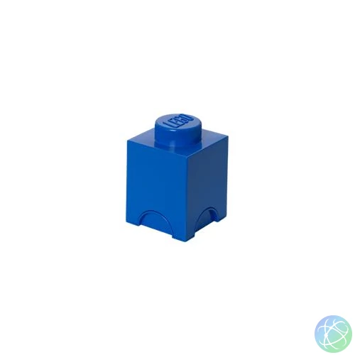 Tárolódoboz, szögletes, LEGO, kék