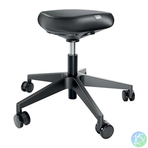 Munkaszék, görgős, ergonomikus, LEITZ "Ergo Comfort", sötétszürke