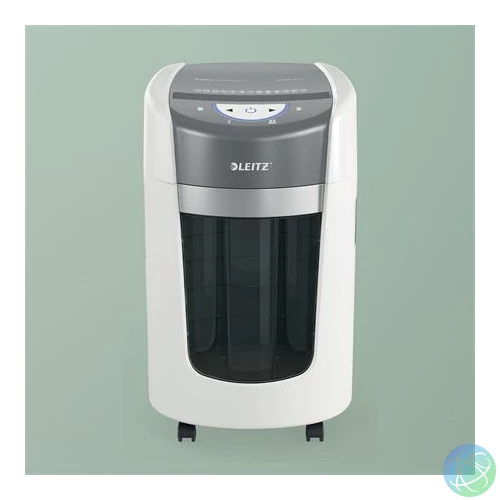 Iratmegsemmisítő, mikrokonfetti, 6 lap, LEITZ "IQ OptiMax Home Office 225 P5"