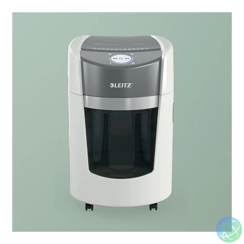 Iratmegsemmisítő, mikrokonfetti, 8 lap, LEITZ "IQ OptiMax Small Office 350 P5"
