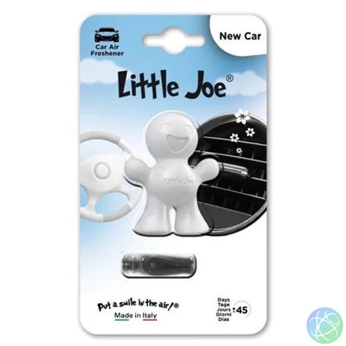 Autóillatosító, szellőzőrácsra, LITTLE JOE "New Car", fehér