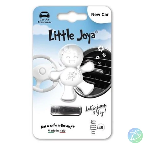Autóillatosító, szellőzőrácsra, LITTLE JOE "JOYA New Car", fehér