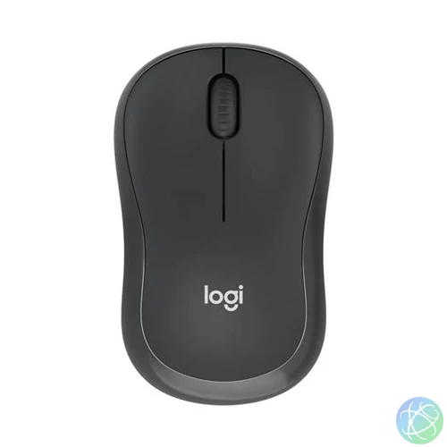 Egér, vezeték nélküli, optikai, csendes, BT, LOGITECH, "M240", grafitszürke