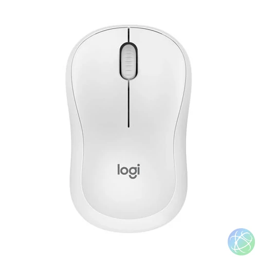 Egér, vezeték nélküli, optikai, csendes, BT, LOGITECH "M240", piszkosfehér