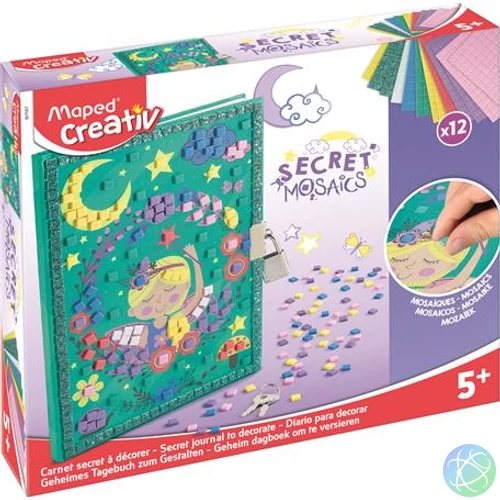 Mozaikos titkos napló, MAPED CREATIV "Secret Mosaics"