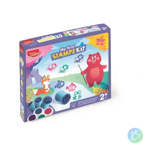 Nyomdázó készlet, állatok, MAPED CREATIV "Early Age My First Stamps Kit"
