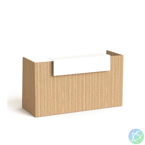 Recepciós asztal, 190x64,5 cm, MAYAH "Freedom SV-92", kőris