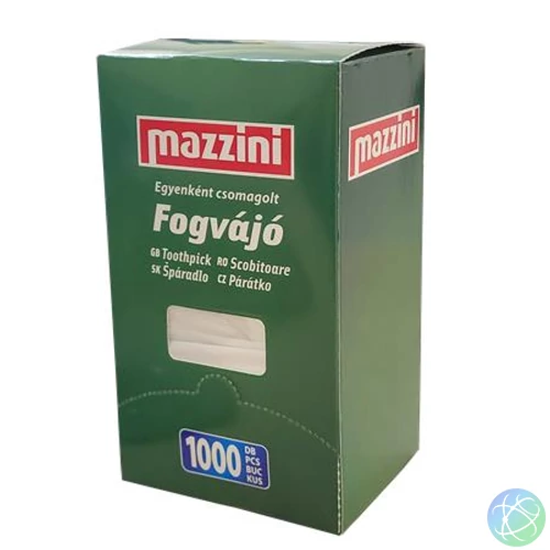 Fogvájó, egyesével csomagolt, 1000 db, MAZZINI