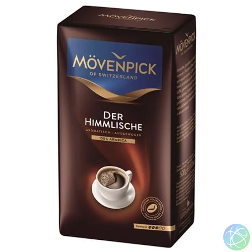 Kávé, pörkölt, őrölt, vákuumos csomagolásban, 500 g, MÖVENPICK "Himmlische"