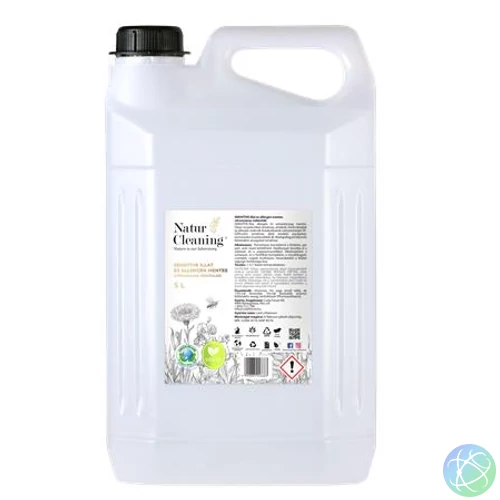 Vízkőoldó, illat- és allergénmentes, citromsavval, 5 l, NATURCLEANING "Sensitive"