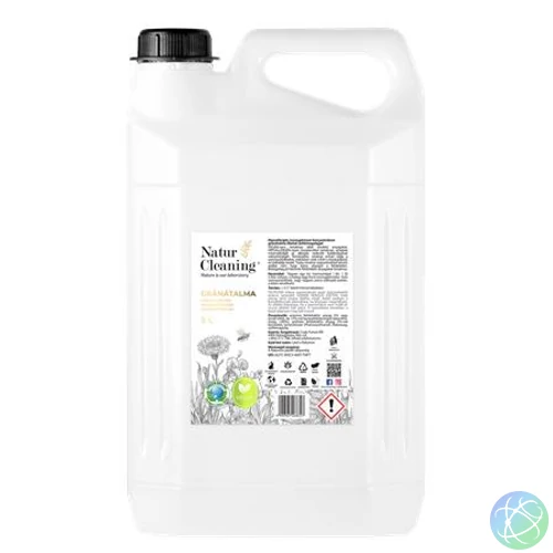 Mosogatószer koncentrátum, 5 l, NATURCLEANING, gránátalma
