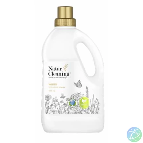 Mosógél, hipoallergén, fehér ruhákhoz, 1,5 l, NATURCLEANING "White"