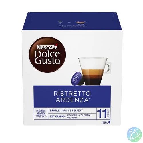 Kávékapszula, 16 db,  NESCAFÉ DOLCE GUSTO "Ristretto Ardenza"