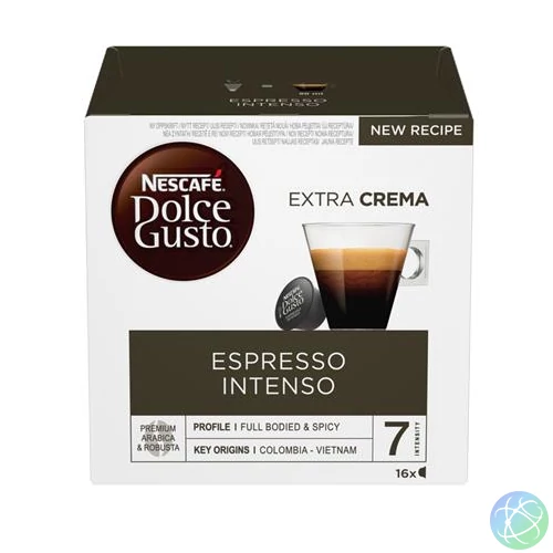 Kávékapszula, 16 db,  NESCAFÉ DOLCE GUSTO "Espresso Intenso"