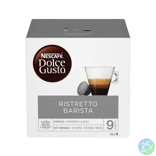 Kávékapszula, 16 db,  NESCAFÉ DOLCE GUSTO "Ristretto Barista"