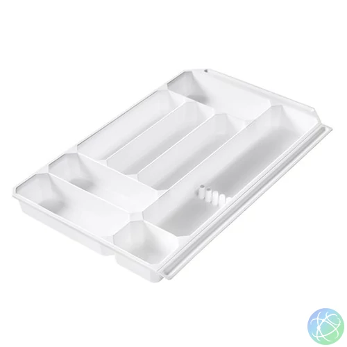 Evőeszköztartó, 8 rekesszel, ORTHEX "Gastromax", fehér
