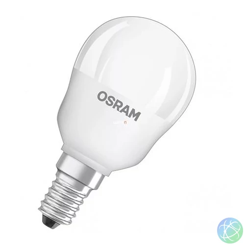 LED izzó, E14, kisgömb, P48, 8W, 806lm, 4000K (HF), OSRAM "Value"