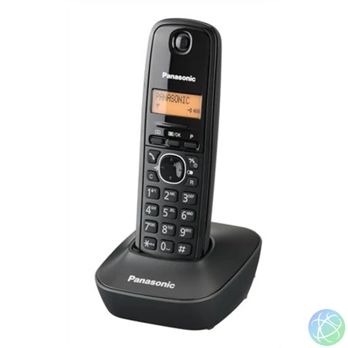 Telefon, vezeték nélküli, PANASONIC "KX-TG1611HGH", szürke