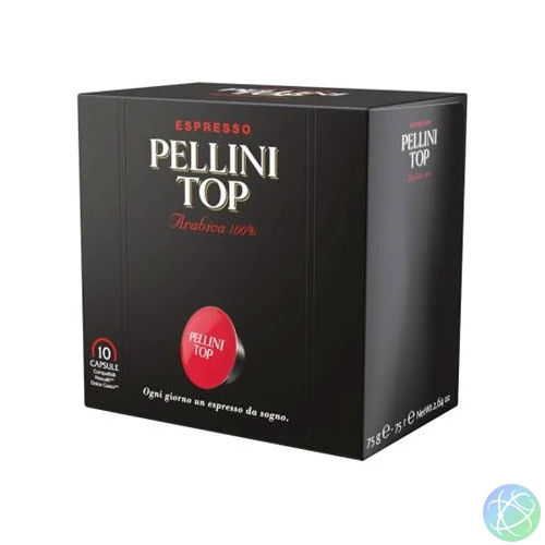 Kávékapszula, Dolce Gusto kompatibilis, 10 db, PELLINI, "Top"