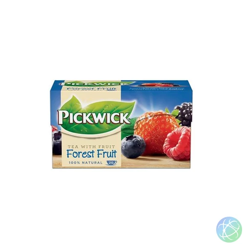Fekete tea, 20x1,5 g, PICKWICK, erdei gyümölcs