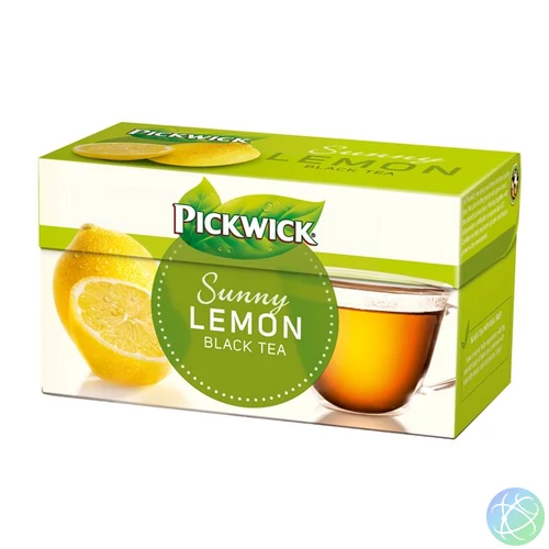 Fekete tea, 20x1,5 g, PICKWICK, citrom