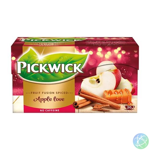 Gyümölcstea, 20x1,75 g, PICKWICK "Fruit Fusion", Apple Love