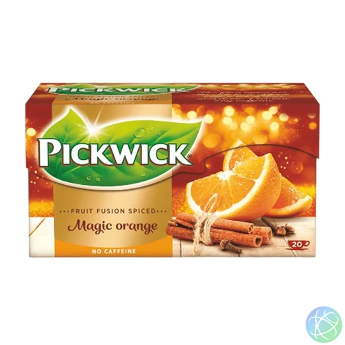Gyümölcstea, 20x1,75 g, PICKWICK "Fruit Fusion", Magic orange