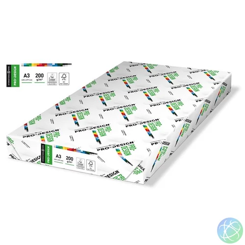 Másolópapír, digitális, A3, 200 g, PRO-DESIGN