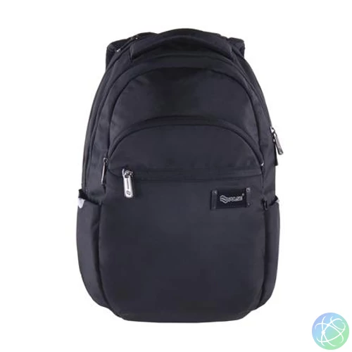 Hátizsák, notebook tartóval, PULSE "Prime", fekete