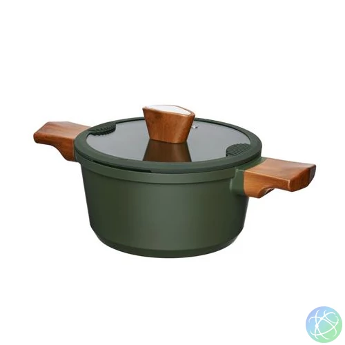 Főzőedény / lábas, fedővel, 20 cm, 2,6L, RESTO "SADR 93701"