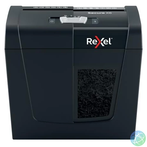 Iratmegsemmisítő, konfetti, 6 lap, REXEL, "Secure X6"