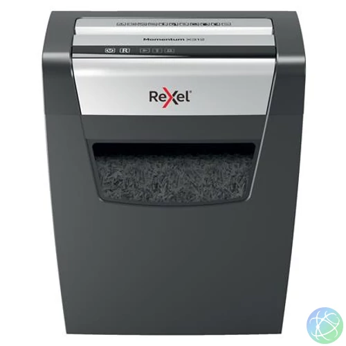 Iratmegsemmisítő, konfetti, 12 lap, REXEL, "Momentum X312"