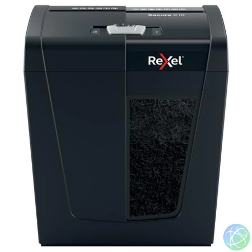 Iratmegsemmisítő, konfetti, 10 lap, REXEL, "Secure X10"