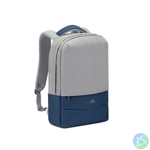 Notebook hátizsák, 15,6", RIVACASE "Prater 7562", szürke-kék