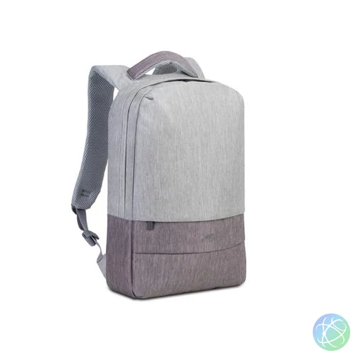 Notebook hátizsák, 15,6", RIVACASE "Prater 7562", szürke-barna