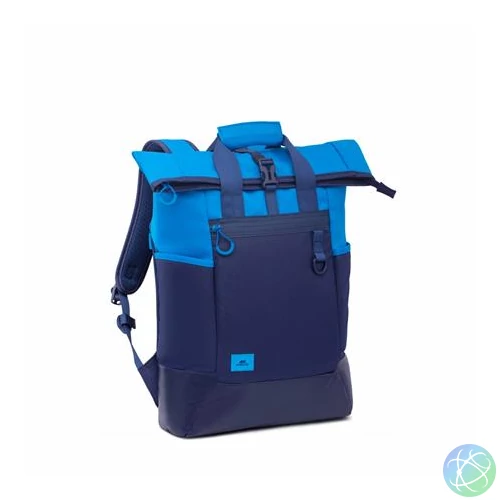 Notebook hátizsák, 15,6", rolltop, 25L, RIVACASE "5321 Dijon", kék