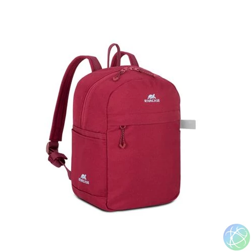 Hátizsák, kis méret, tablet tartóval (10,5"), 6L, RIVACASE "5422 Aviva Urban", piros