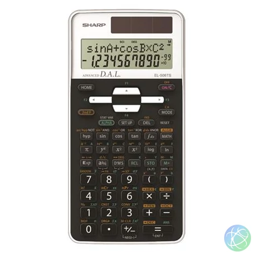 Számológép, tudományos, 470 funkció, SHARP "EL-506TS"
