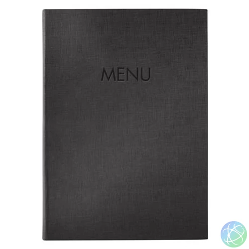 Étlaptartó, A4, keményfedeles, SIGEL „MENU”, antracit
