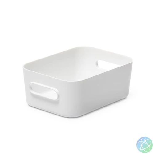Műanyag tárolódoboz, 1,5 liter, SMARTSTORE "Compact S", fehér