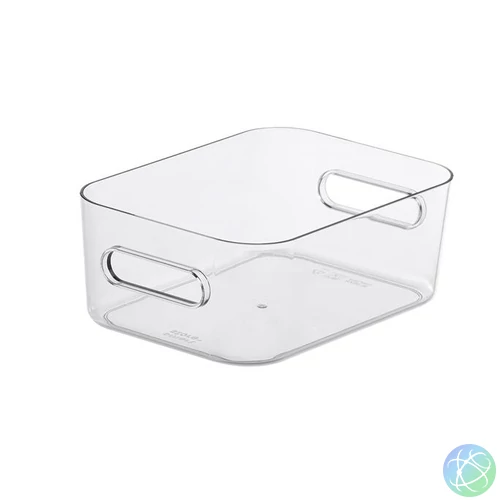 Műanyag tárolódoboz, 1,5 liter, SMARTSTORE "Compact Clear S", átlátszó