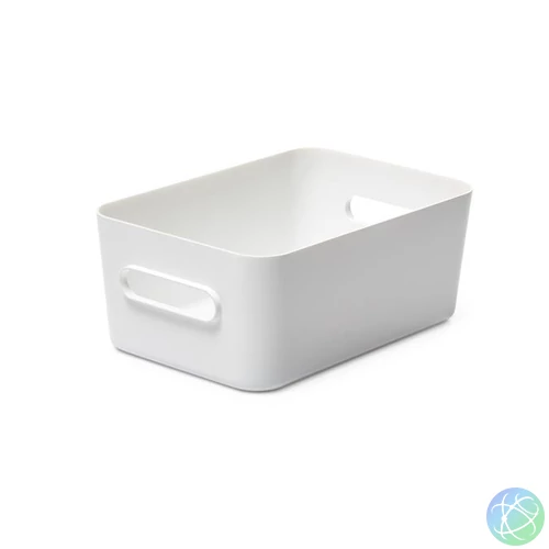 Műanyag tárolódoboz, 5,3 liter, SMARTSTORE "Compact M", fehér