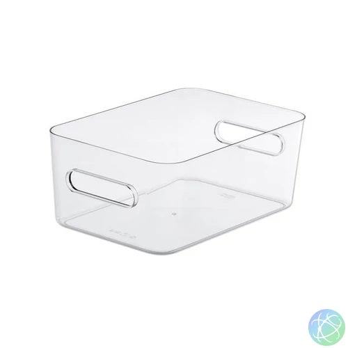 Műanyag tárolódoboz, 5,3 liter, SMARTSTORE "Compact Clear M", átlátszó