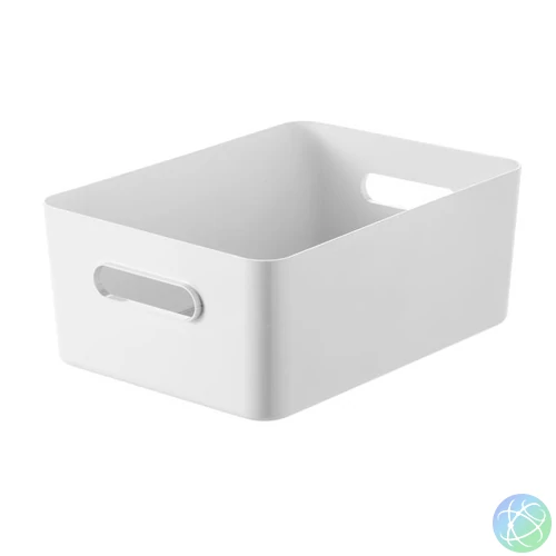 Műanyag tárolódoboz, 15,4 liter, SMARTSTORE "Compact L", fehér